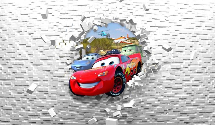 مک‌کویین و تیمش دارن میان تو اتاقت! پوستر دیواری سه بعدی وال‌یو که همه ایران دارن سفارش می‌دن