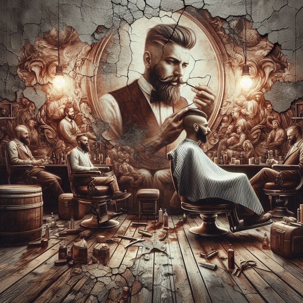  «وقتی سالنت بوی تاریخ می‌گیره… پوستر دیواری وینتیج وال‌یو که همه آرایشگاه‌های لوکس دارن نصب می‌کنن 