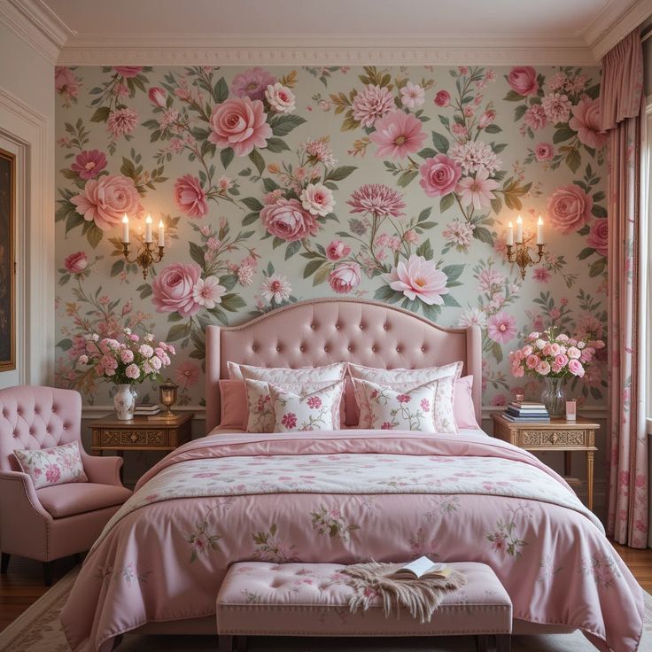 «کاغذدیواری اتاق خواب | راهنمای انتخاب بهترین مدل‌ها برای دکوراسیون داخلی – وال یو»